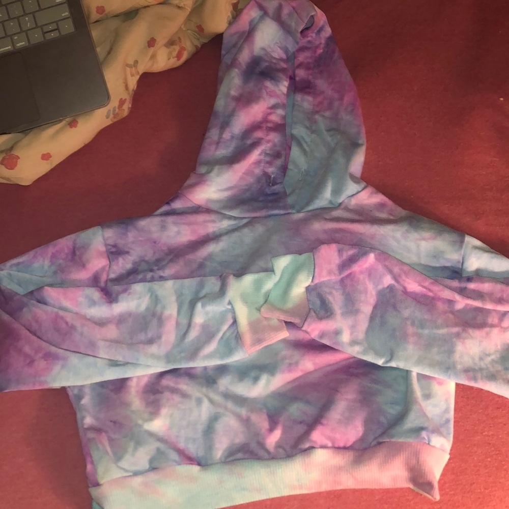 Cropped Tie dye sweater